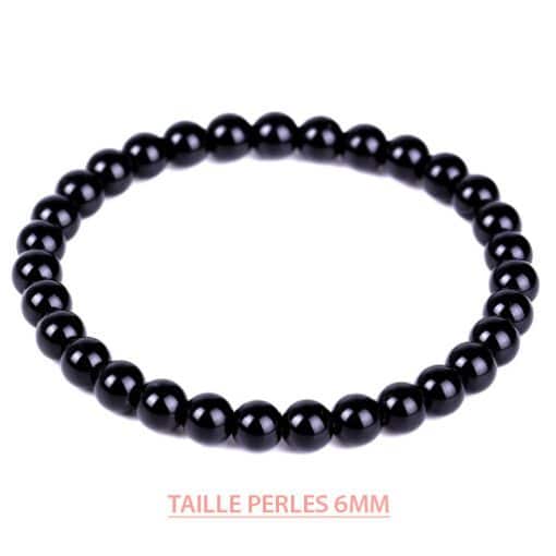 Bracelet-obsidienne-noire-6mm-perles-mala naturelles